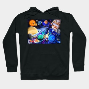 Solar System Planets Hoodie